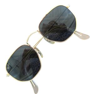 Vintage Ray-Ban Hexagonal G15 Sunglasses with Case Made in USA B&L
